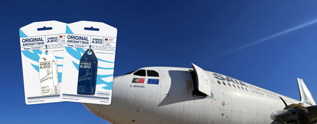 Aviationtag Airbus A310 Azores Airlines CS-TGV Edition Banner