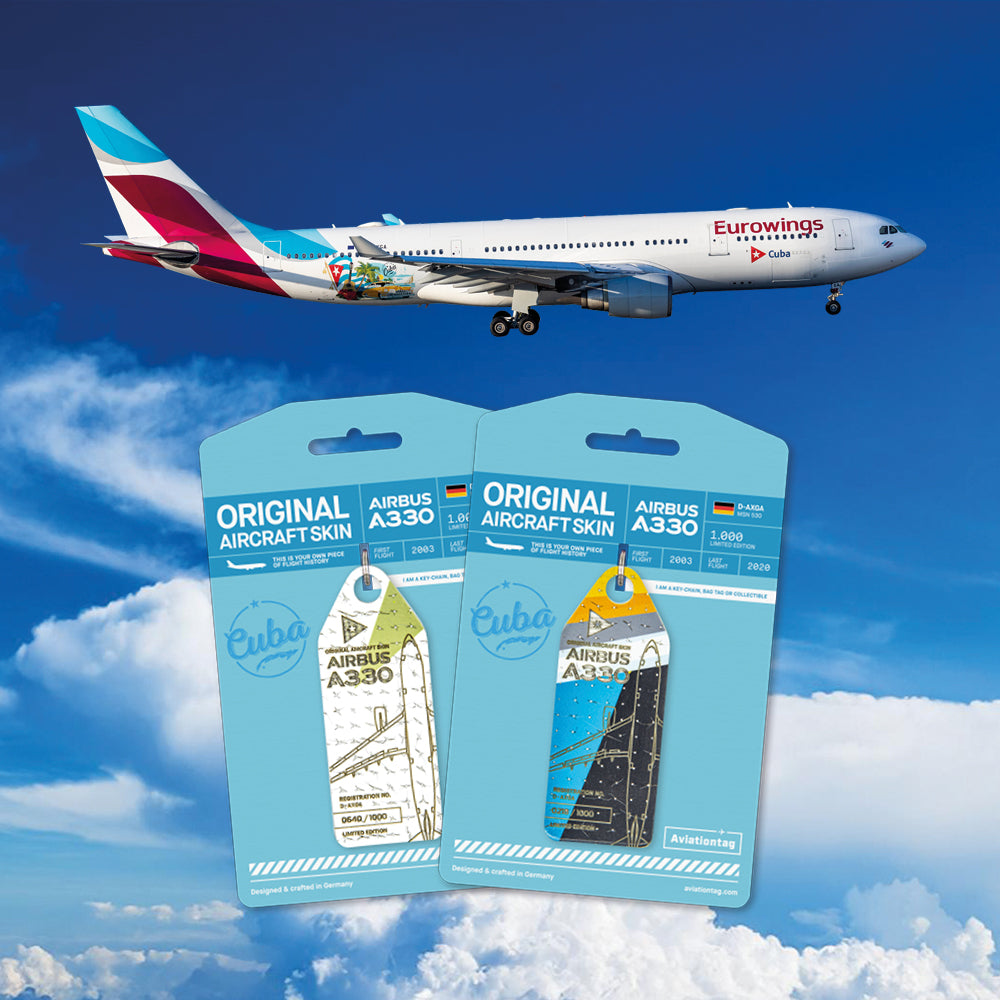 Aviationtag Airbus A330 Eurowings D-AXGA "Cuba" Edition Banner Mobile