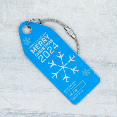 Aviationtag Christmas Tag 2024 Boeing 747 PH-BFG Front 