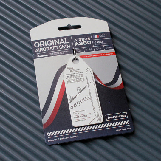 Aviationtag 100th Edition - Air France Airbus A380 F-HPJA Aviationtags