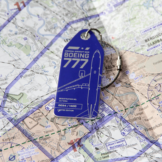 Aviationtag ANA Boeing 777 Edition JA708A Dark Blue