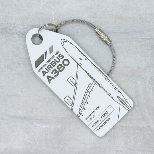 Aviationtag Air France A380 F-HPJF Editon White