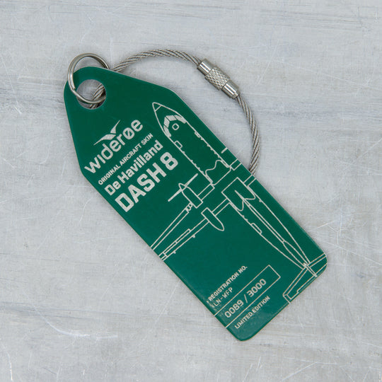 Wideroe Dash 8 LN-WFP Aviationtag Edition Dark green