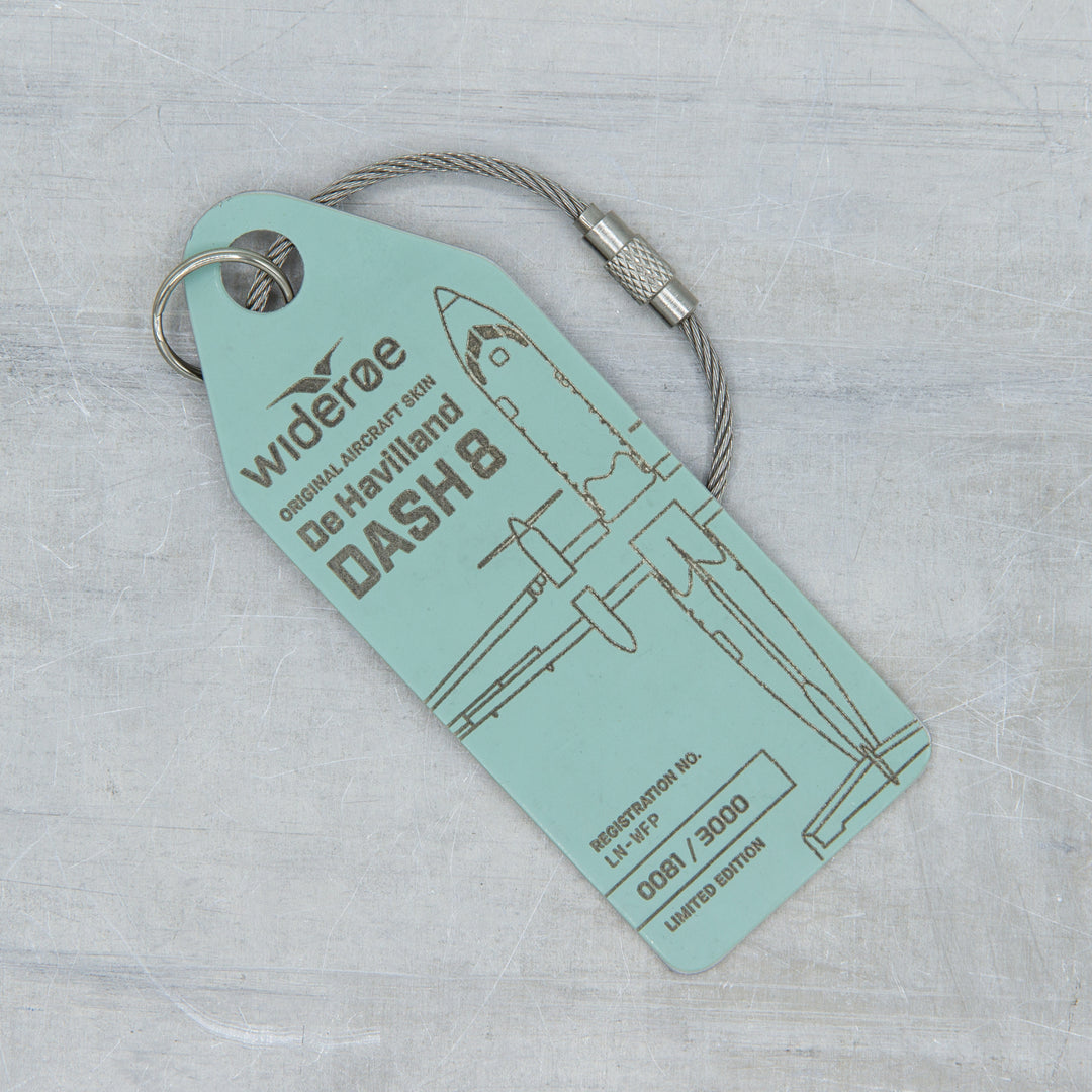 Wideroe Dash 8 LN-WFP Aviationtag Edition Mint