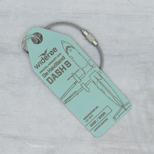 Wideroe Dash 8 LN-WFP Aviationtag Edition Mint