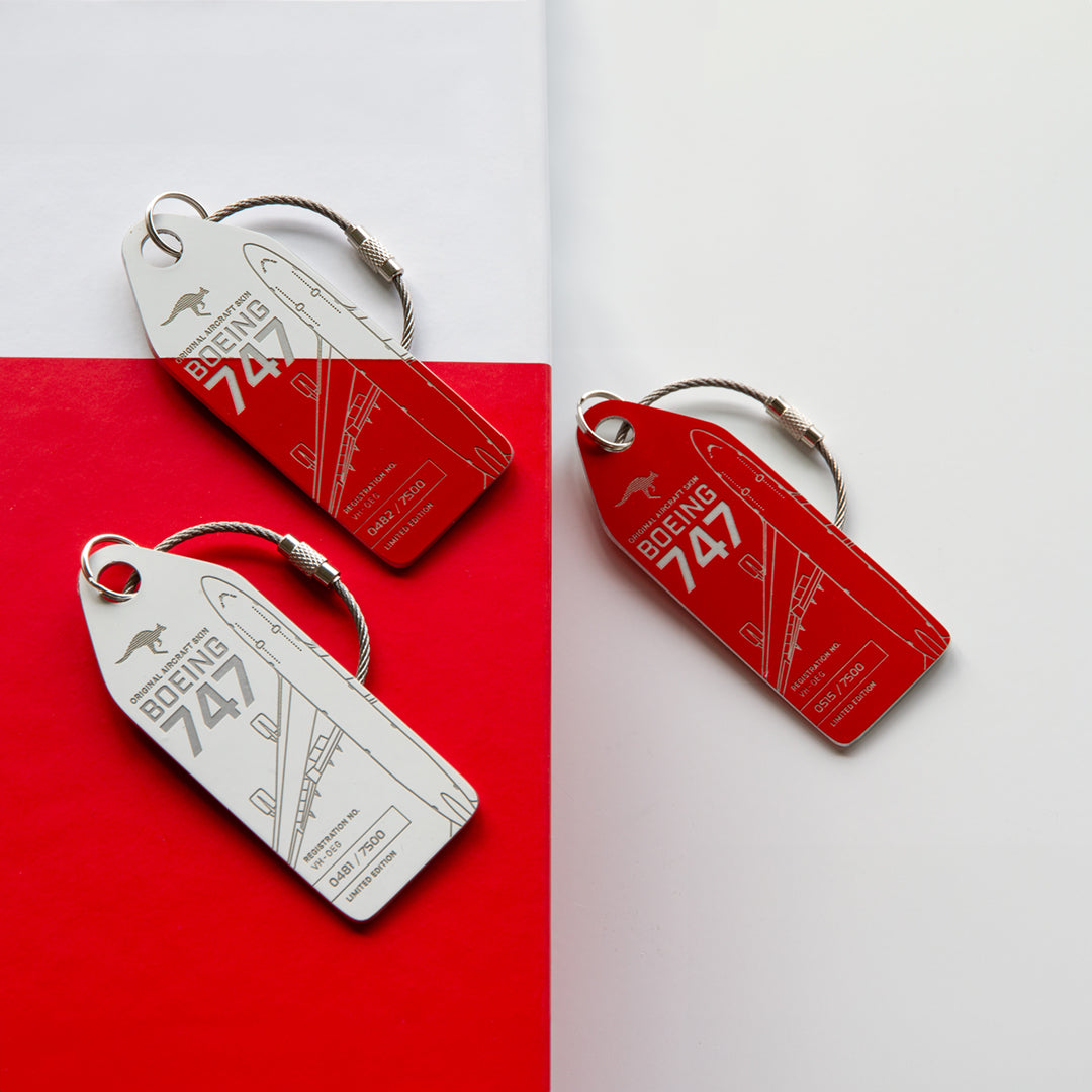 Aviationtag Qantas VH-OEG Boeing 747-400ER Edition Variations