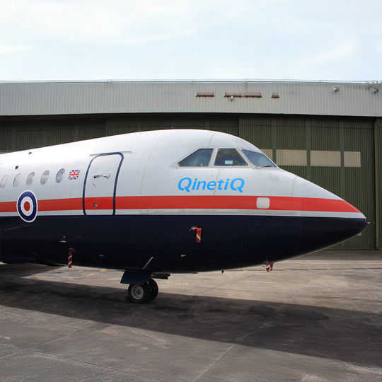 Royal Air Force Qinetiq BAC 1-11 ZH763 Aviationtag Edition - Aircraft Close Up in Museum