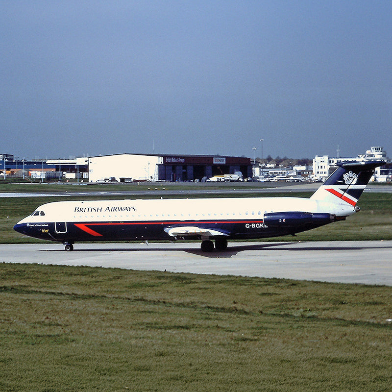 Aviationtag BAC 1-11- Edition ZH763 still in British Airways Livery