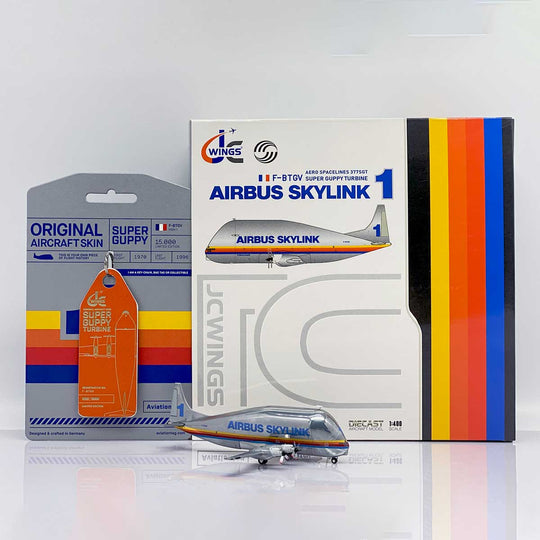 JC Wings X Aviationtag Super Guppy Edition 1:400