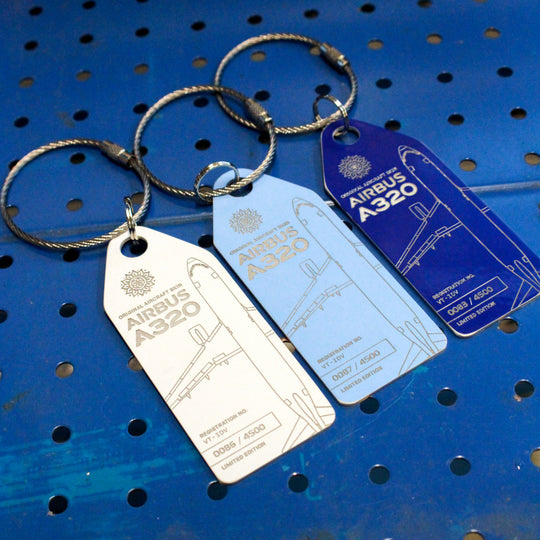 Airbus A320 VT-IDV Edition Dark Blue - Aviationtag