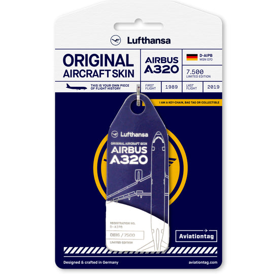 Lufthansa Airbus A320 - D-AIPB - Aviationtag