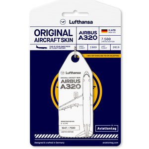 Lufthansa Airbus A320 - D-AIPB - Aviationtag