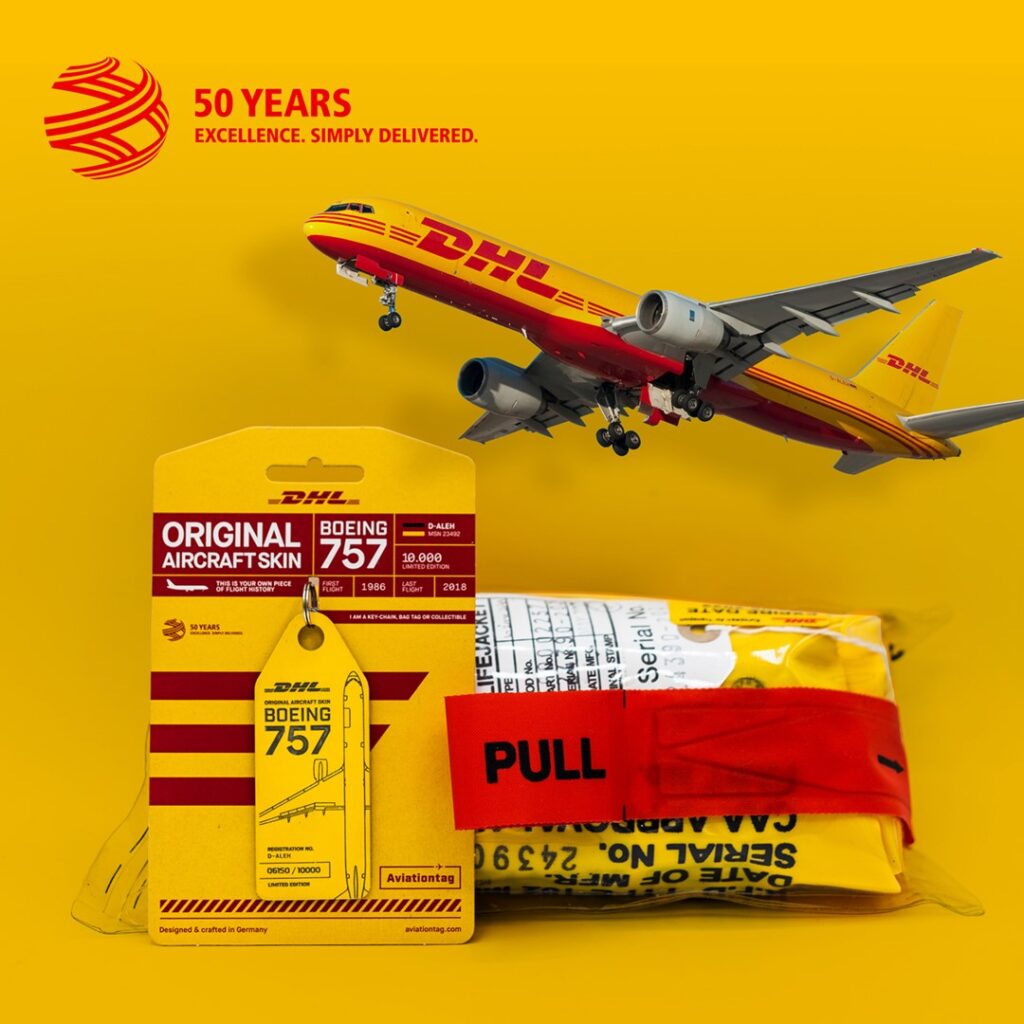 Dhl X Aviationtag Win One Of Two Boeing 757 Packages Aviationtag